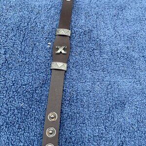 Paparazzi Tread Carefully Brown Urban Bracelet.